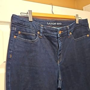 Lands' End - Women's size 10 Mid Rise Crop Jeans